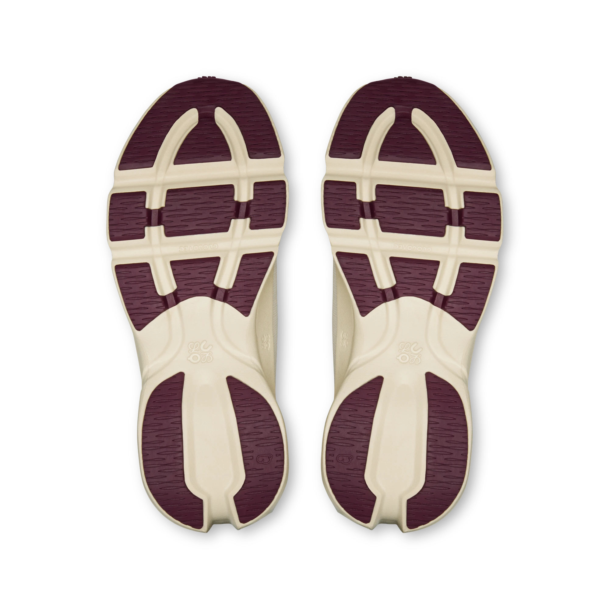 Cloudsolo LOEWE coloris Sand | Burgundy — vue 3