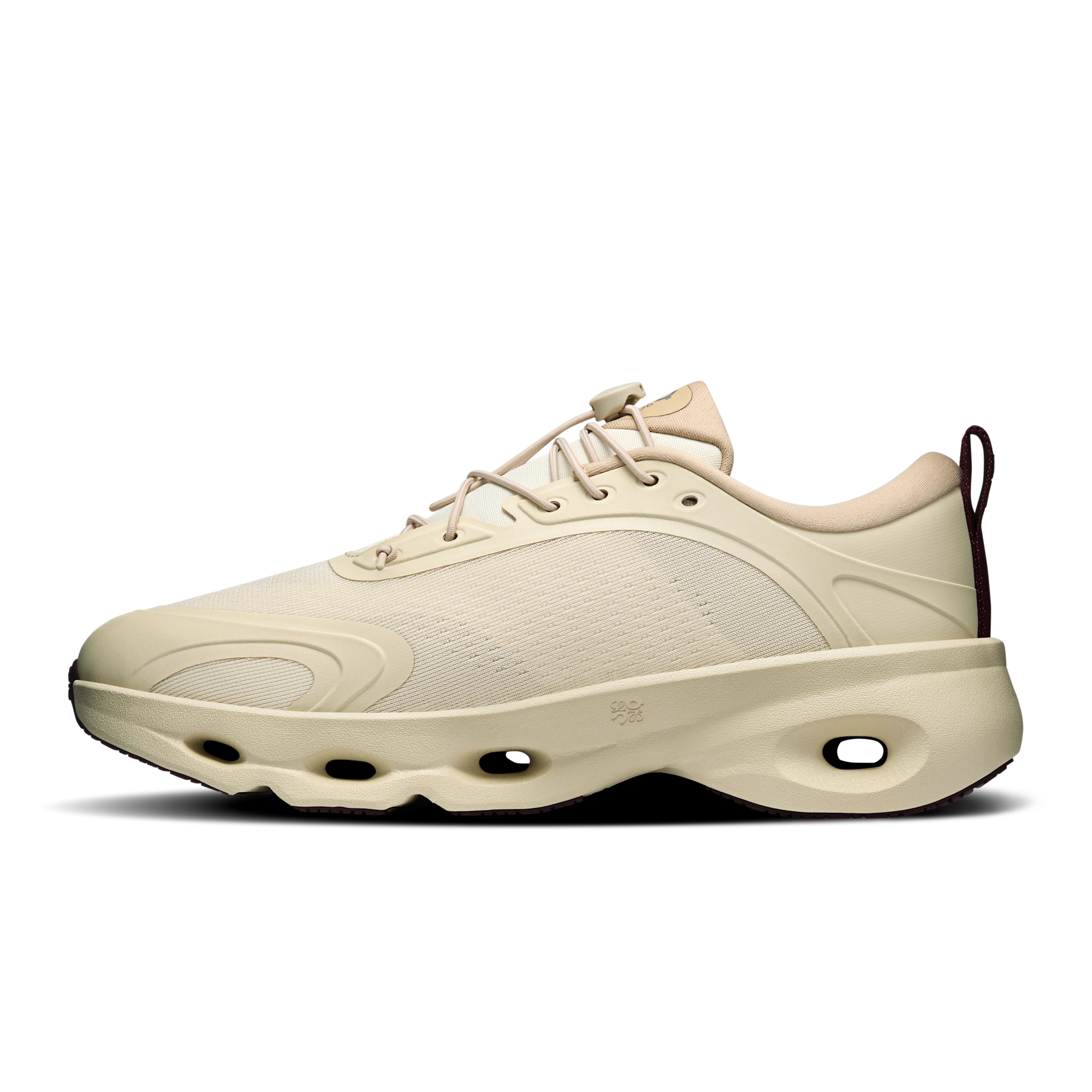 Cloudsolo LOEWE coloris Sand | Burgundy — vue 4