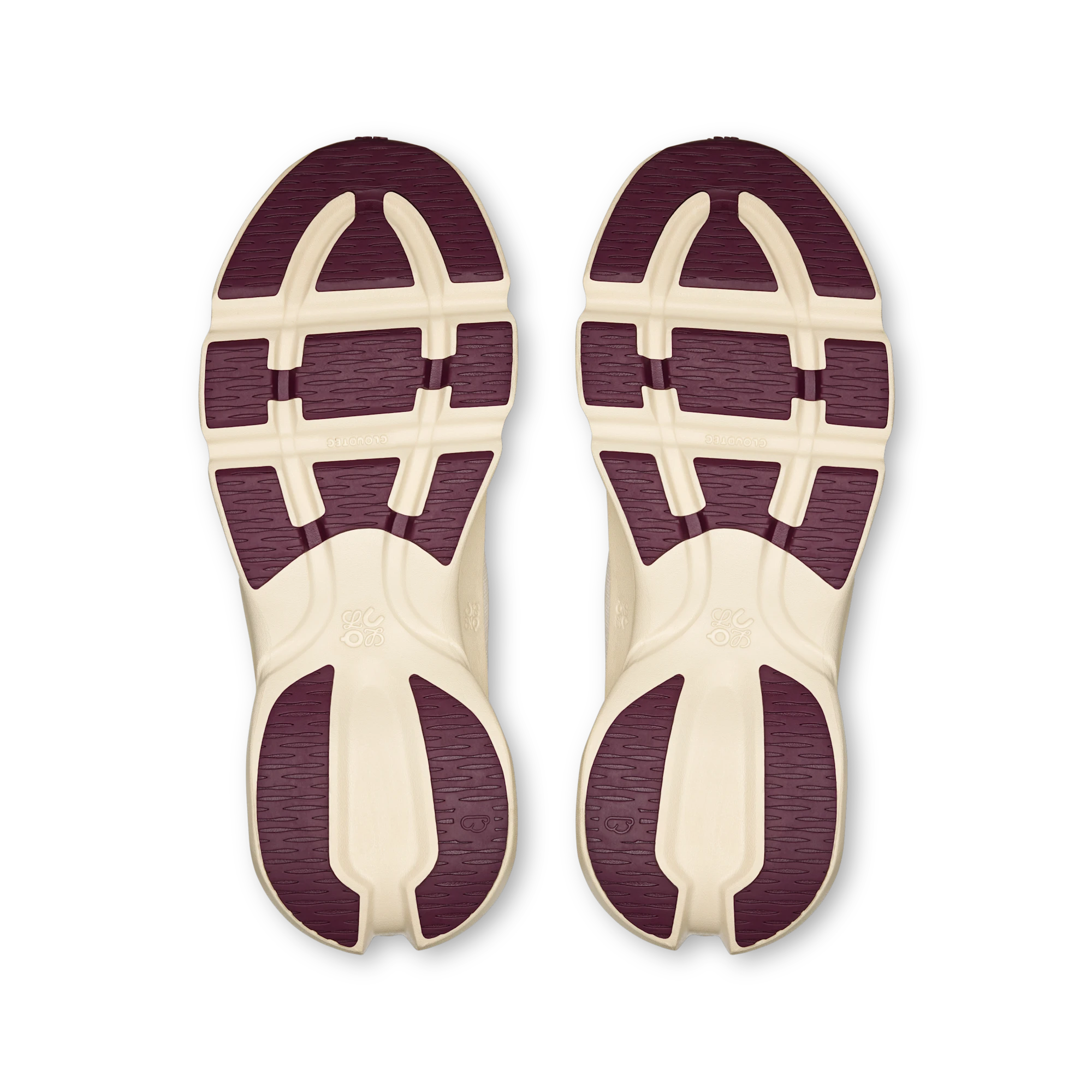 Cloudsolo LOEWE coloris Sand | Burgundy — vue 3