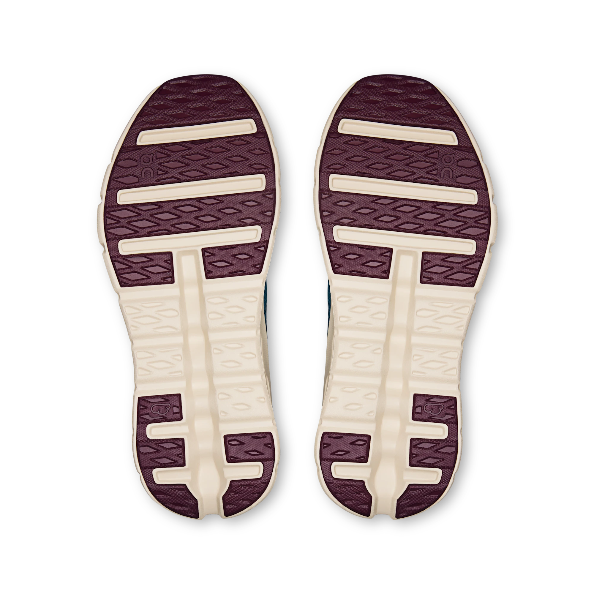 Cloudtilt Hi LOEWE coloris Teal | Oatmeal | Burgundy — vue 3