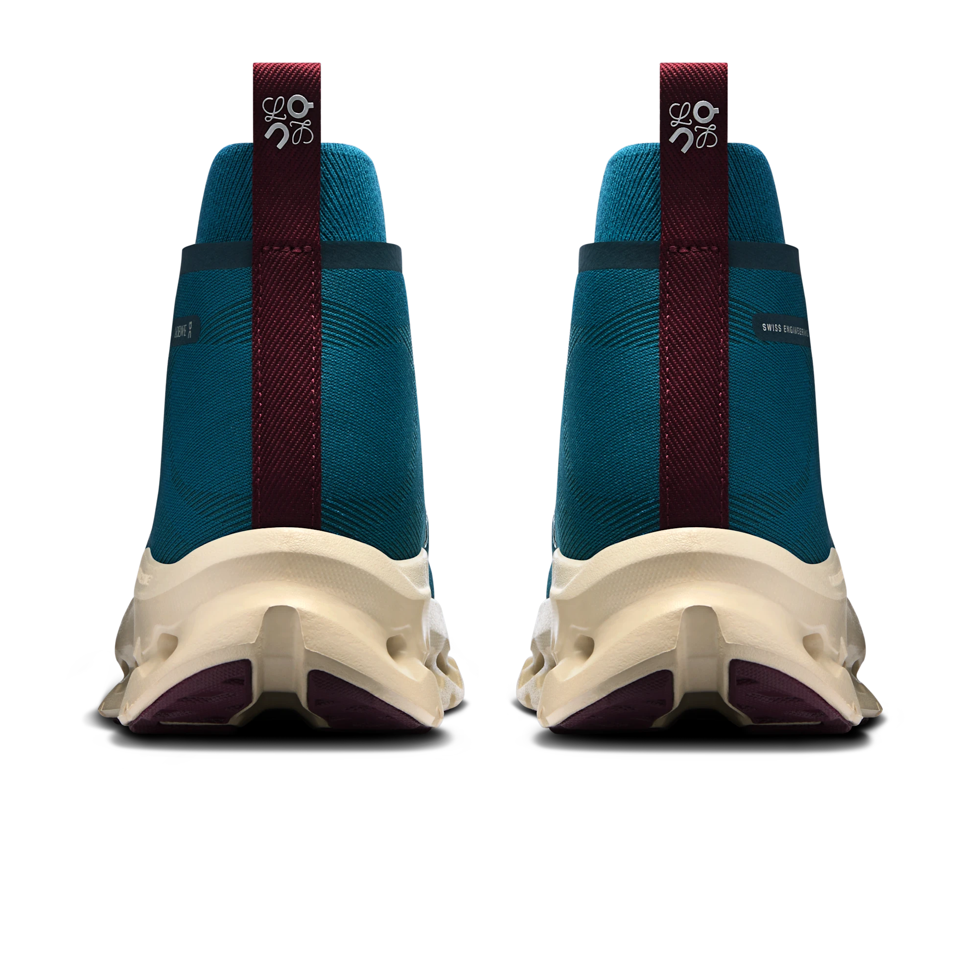 Cloudtilt Hi LOEWE coloris Teal | Oatmeal | Burgundy — vue 5