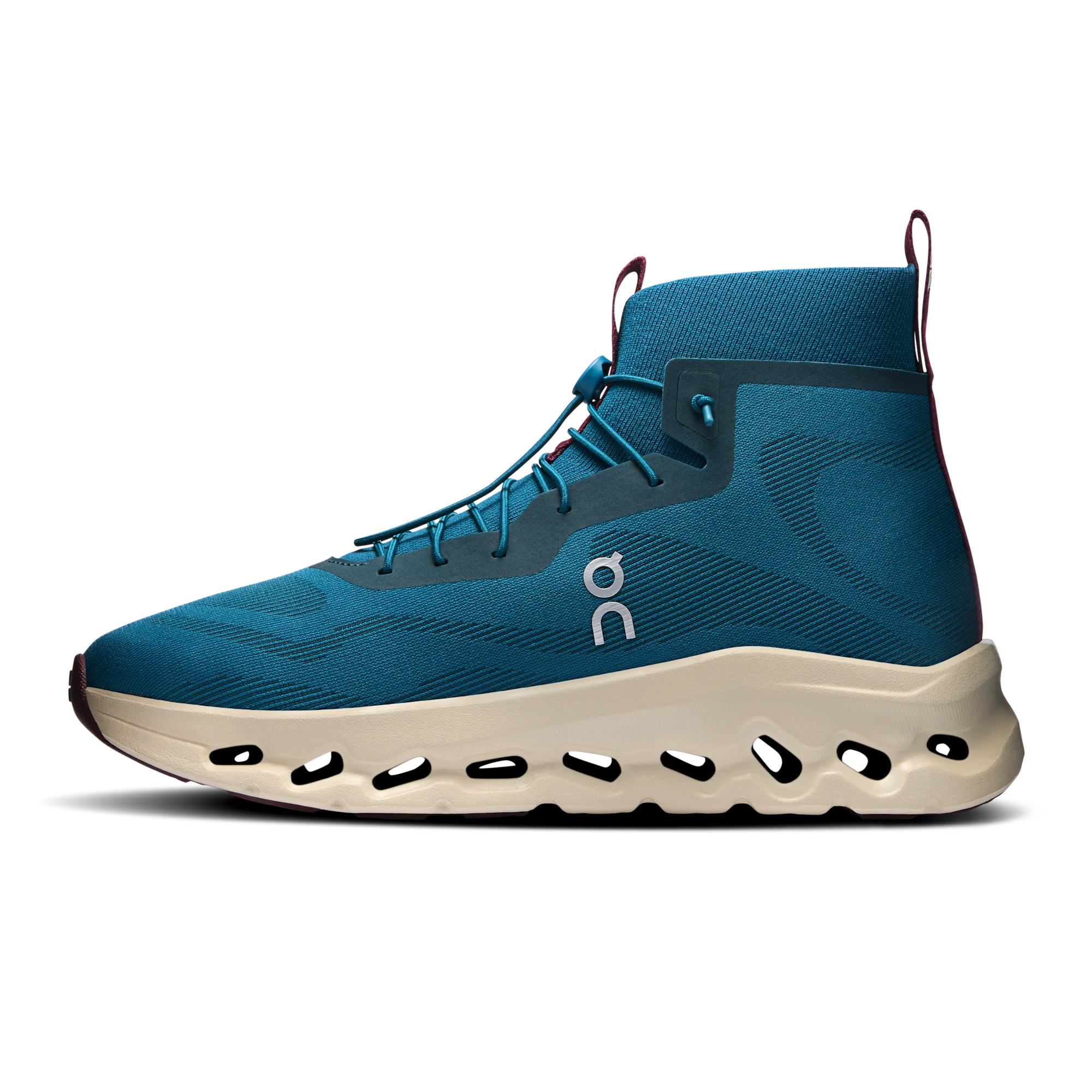 Cloudtilt Hi LOEWE coloris Teal | Oatmeal | Burgundy — vue 4