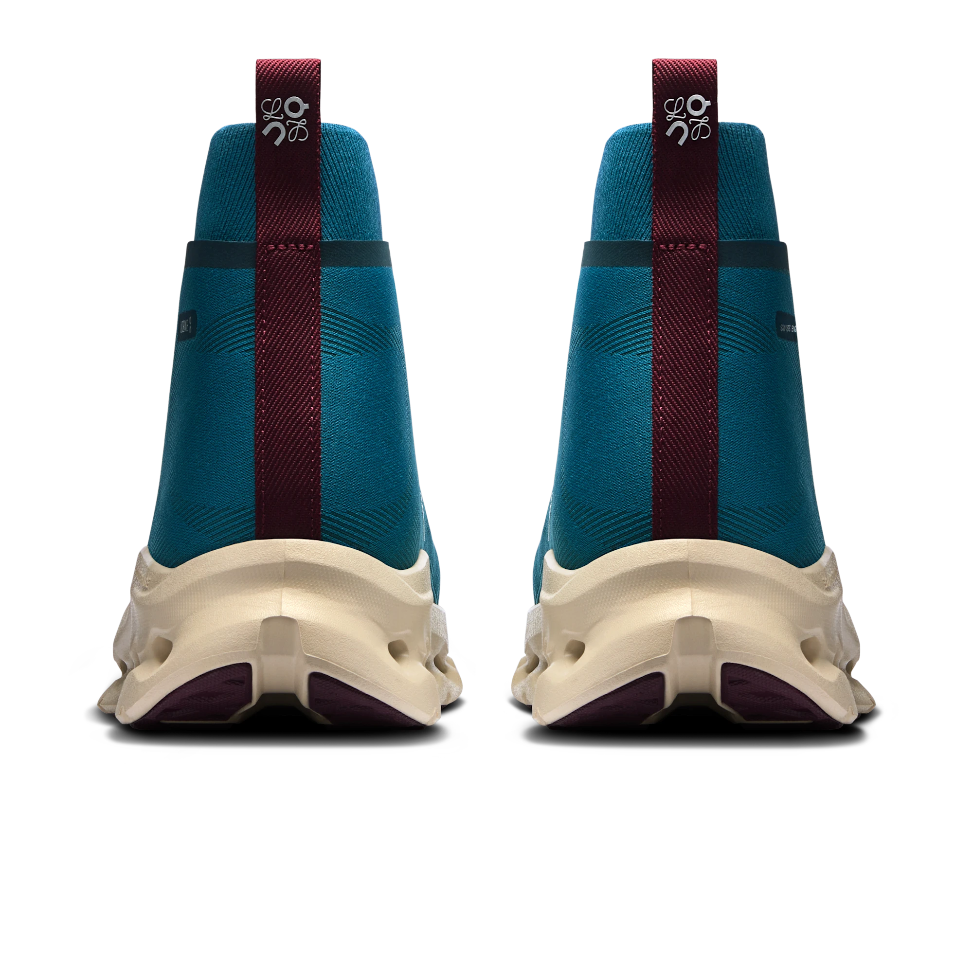 Cloudtilt Hi LOEWE coloris Teal | Oatmeal | Burgundy — vue 5