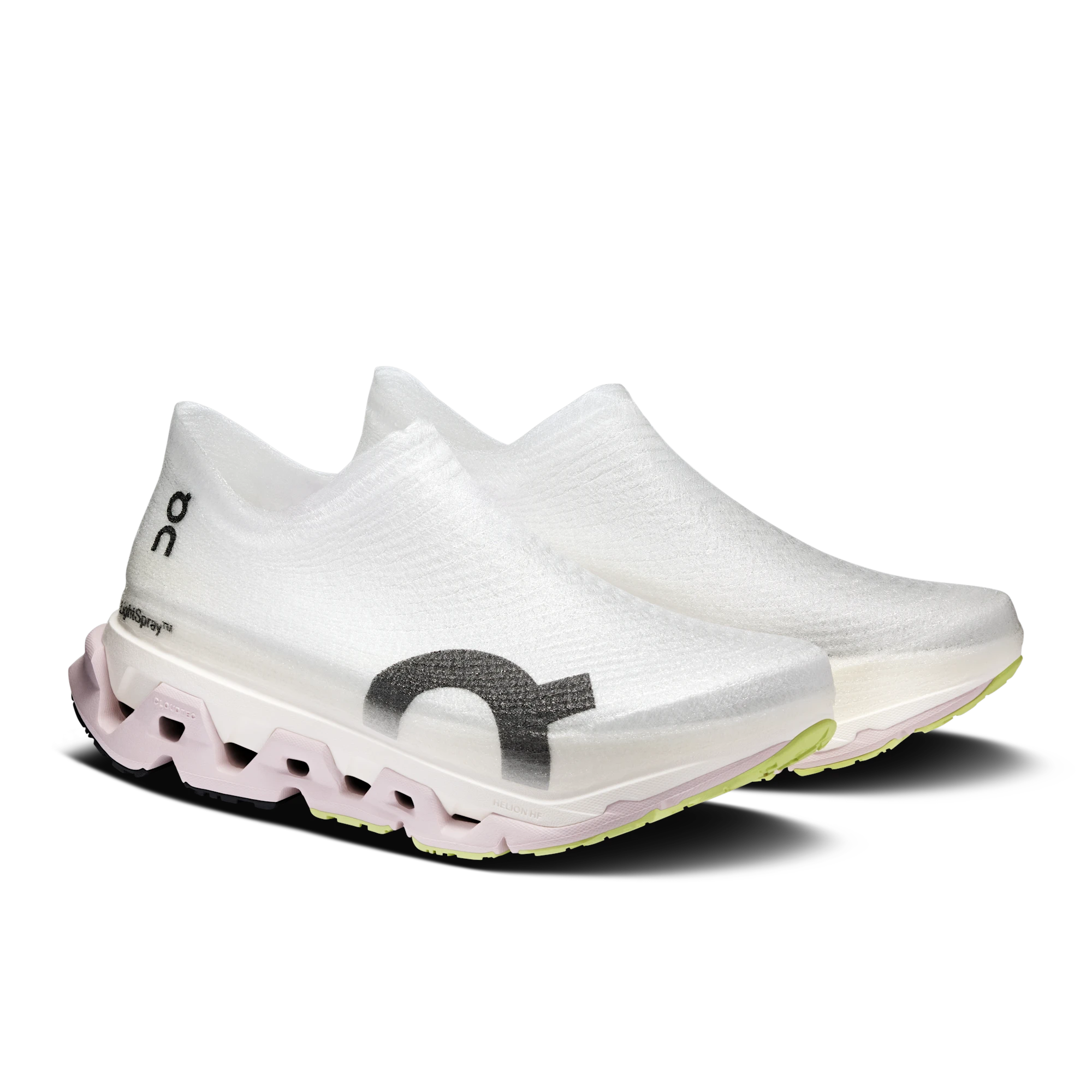LightSpray Cloudmonster 3 Hyper coloris Lily | Limelight — vue 6
