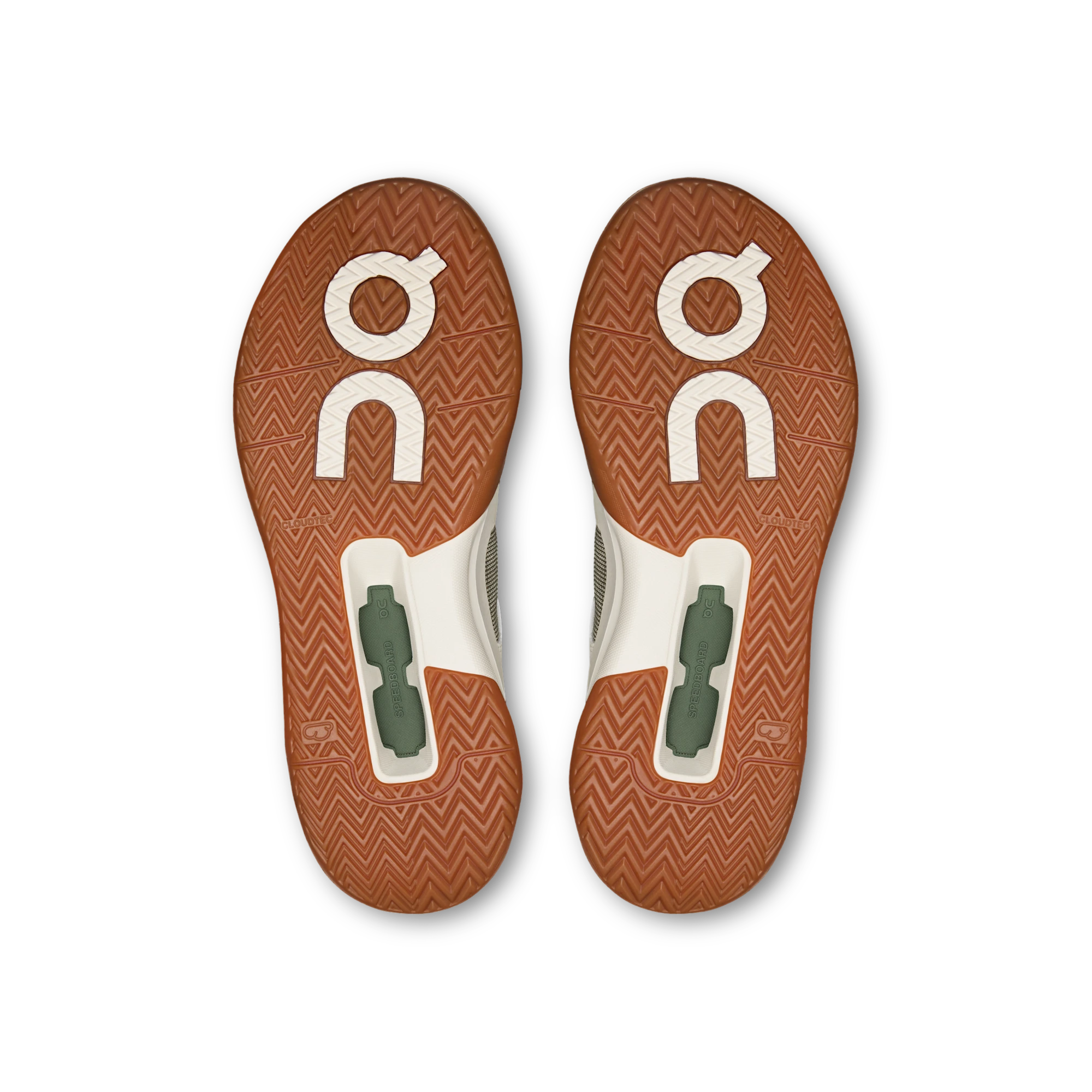 THE ROGER Clubhouse Pro Youth coloris Ivory | Olive — vue 3