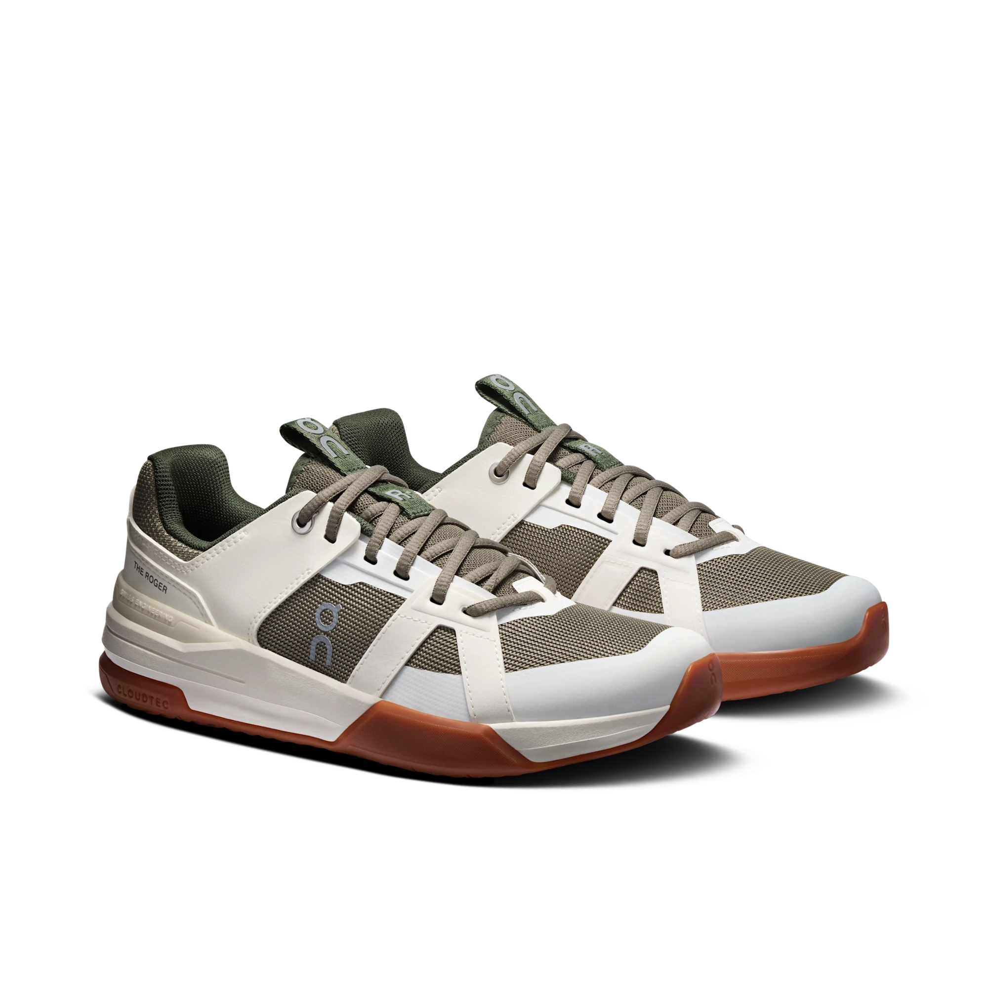 THE ROGER Clubhouse Pro Youth coloris Ivory | Olive — vue 6